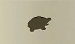 Turtle silhouette
