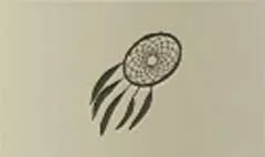 Dreamcatcher silhouette