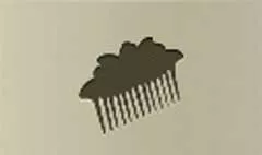 Comb silhouette