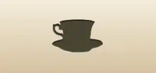 Cup silhouette