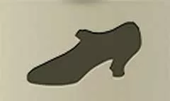 靴のシルエット