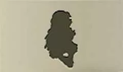 人形のシルエット