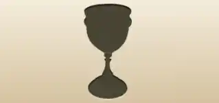 Goblet silhouette