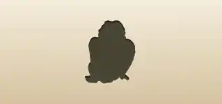 Angel silhouette