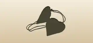 Locket silhouette