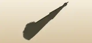 Hand Fan silhouette