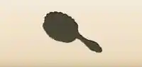 Hair Brush silhouette