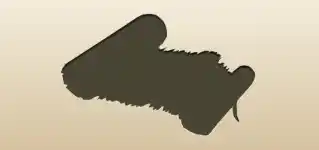 Scroll silhouette