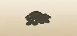 Coins silhouette