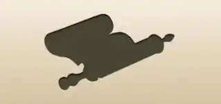 Scroll silhouette
