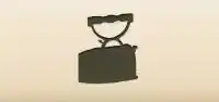 Iron silhouette