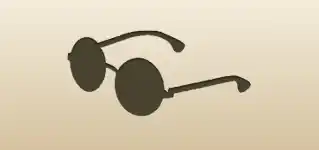Sunglasses silhouette