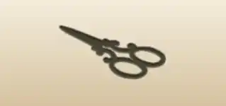 Scissors silhouette