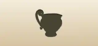Cup silhouette