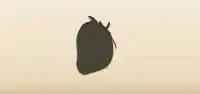 Strawberry silhouette