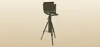 Camera silhouette