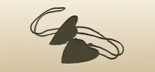 Locket silhouette