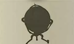 Globe silhouette