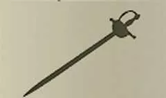 Rapier silhouette