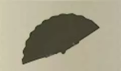 Hand Fan silhouette