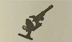 Microscope silhouette