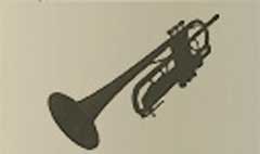 Brass Instrument silhouette #2