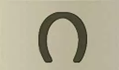 Horseshoe silhouette
