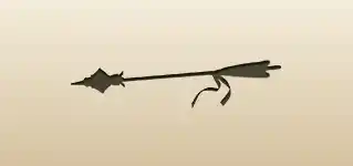 矢のシルエット