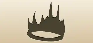 王冠のシルエット