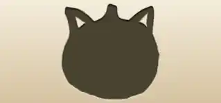 ネコのシルエット