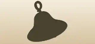 ベルのシルエット