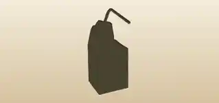 Carton of Milk silhouette