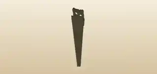 Saw silhouette