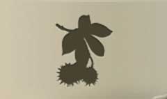 Chestnuts silhouette #2