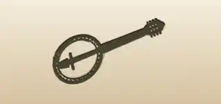 Banjo silhouette