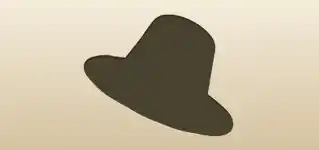 Pilgrim’s Hat silhouette