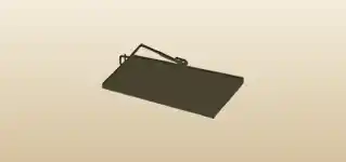 Mousetrap silhouette