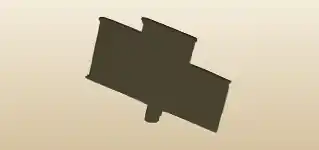 Pedestal silhouette