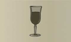 Wineglass silhouette #4