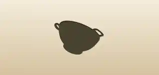 Colander silhouette
