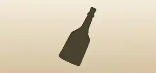 Bottle silhouette