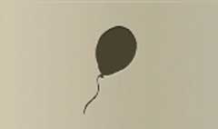 Balloon silhouette #2