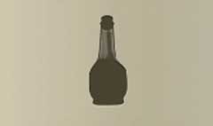 Bottle silhouette #5