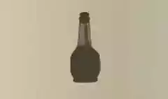 ボトルのシルエット