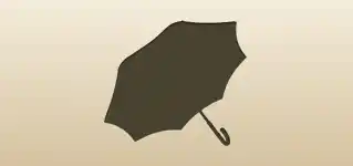 Umbrella silhouette