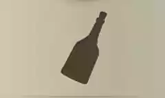 ボトルのシルエット