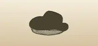 Beekeeper’s Hat silhouette