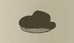Beekeeper's Hat silhouette #2