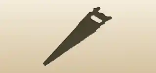 Saw silhouette