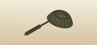 Colander silhouette